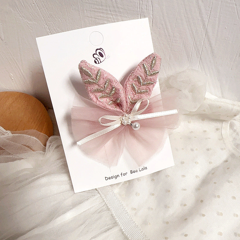Children's Super Fairy Sweet Press Clip Hair Accessories