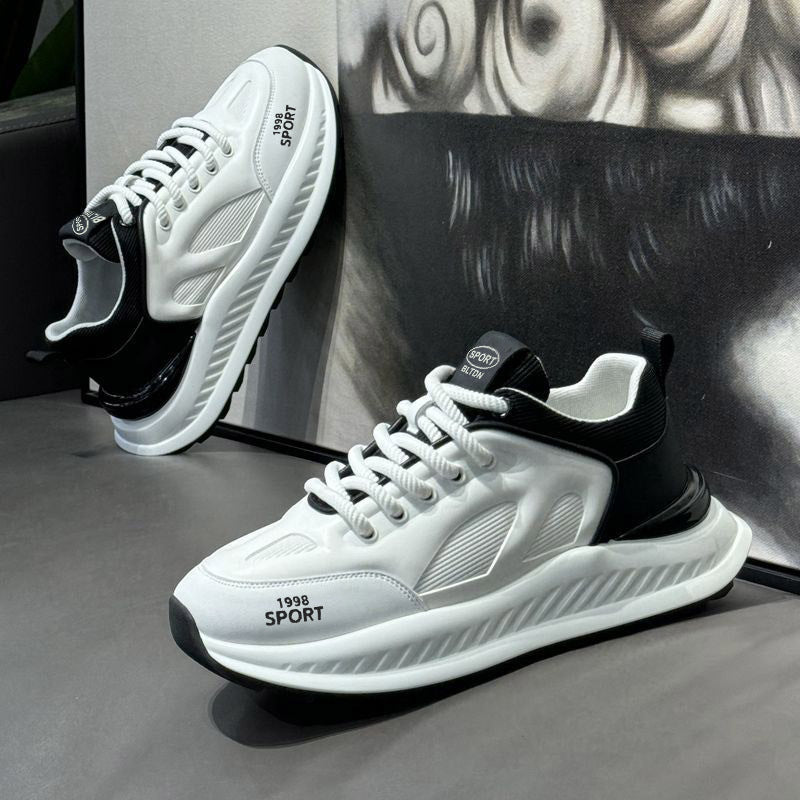 Thick-soled height-increasing running dad shoes for men