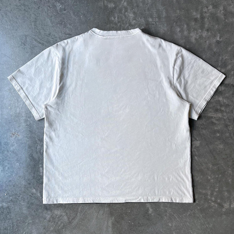 Simple and versatile short-sleeved shirt