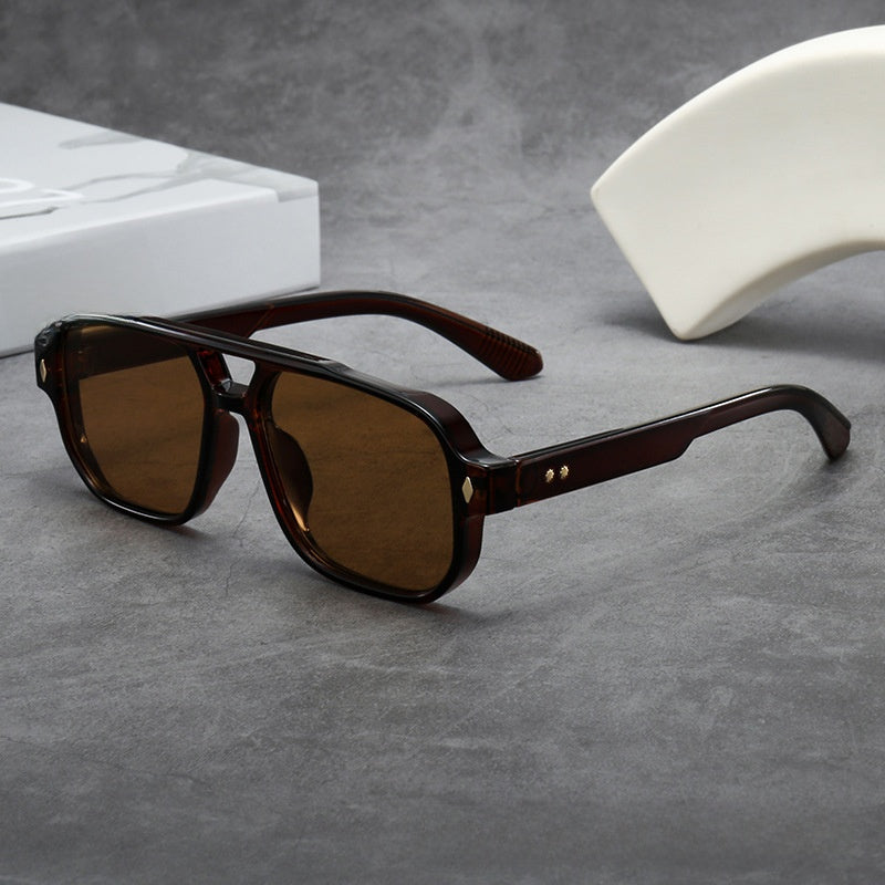 Square Frame Sports Sunglasses for Men