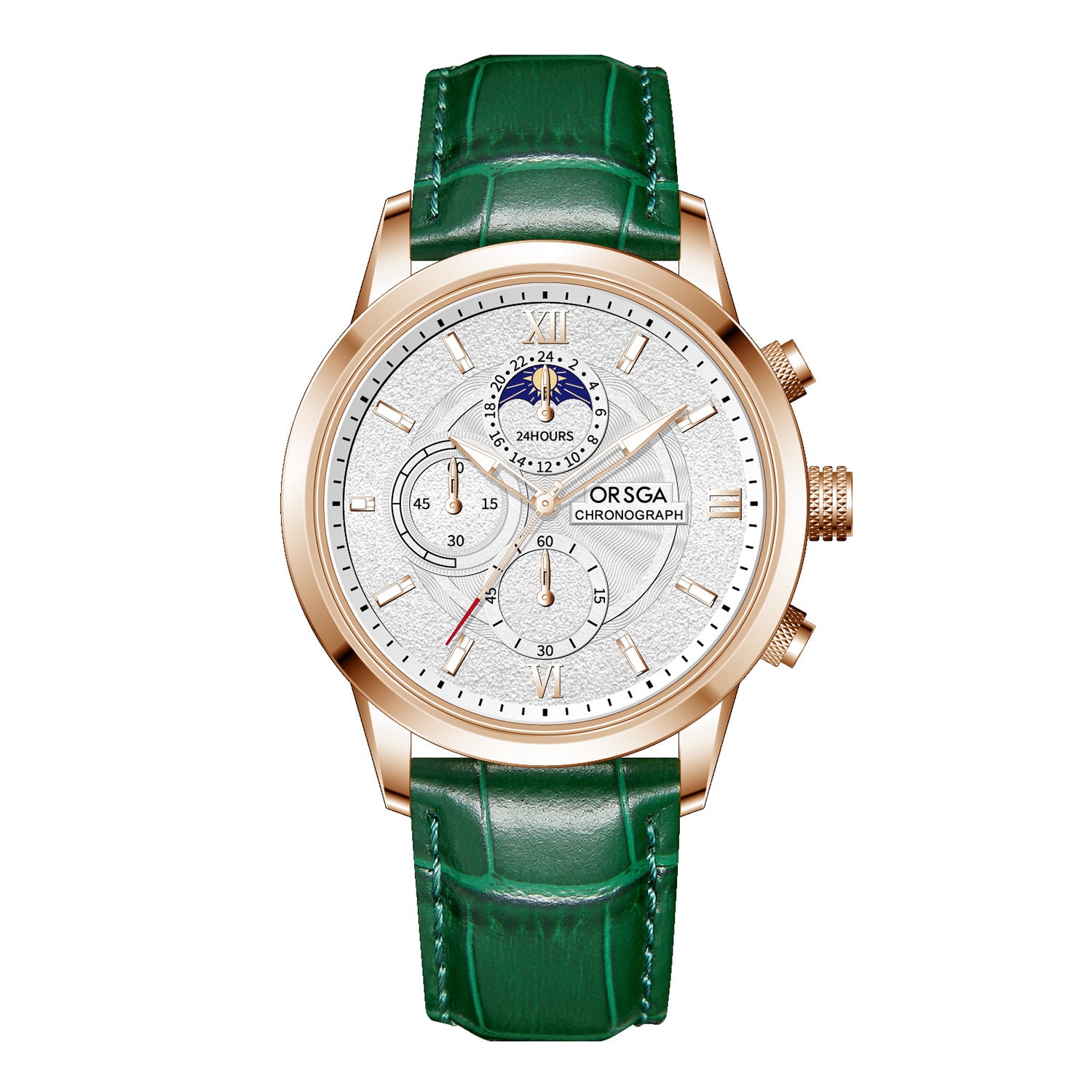 Multifunctional Mens Quartz Watch