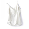 Womens V-neck Satin Camisole with Adjustable Straps