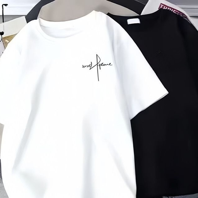 Mens Ice Silk Short Sleeve T-Shirt