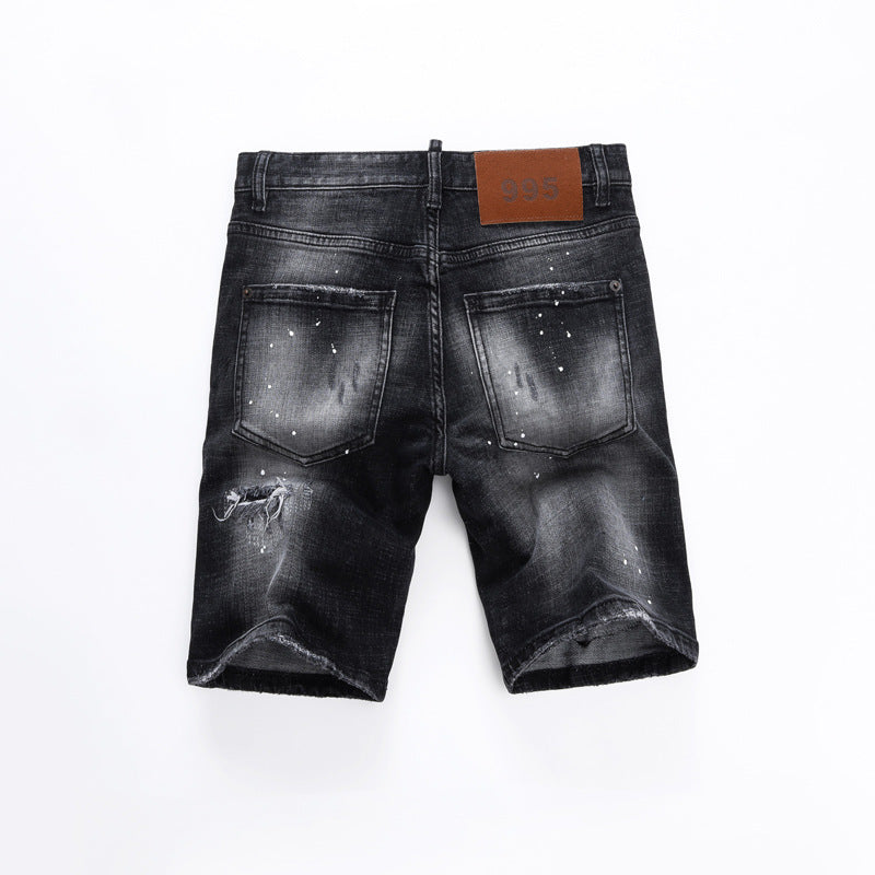 Summer Fashion Vintage Men's Denim Shorts