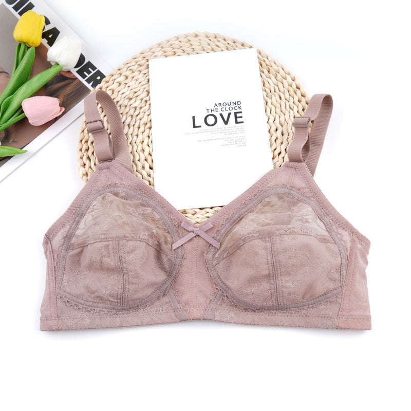 Ultra Thin Lace Wireless Bra