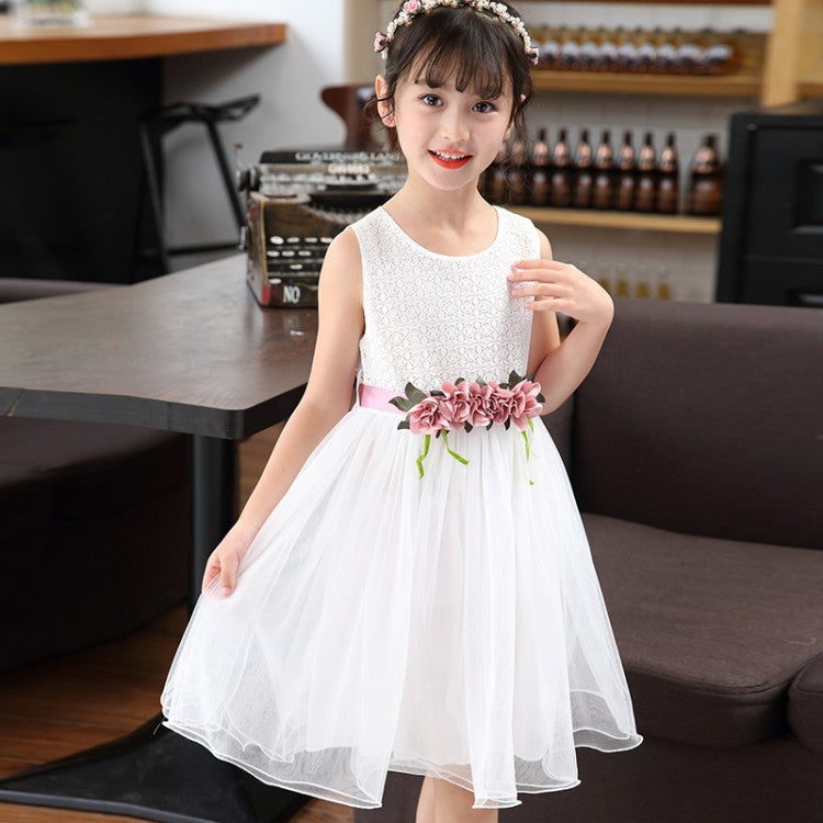 Sweet Fashion Girls Flower Dress