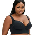 Slanting motion beauty back deep V bra