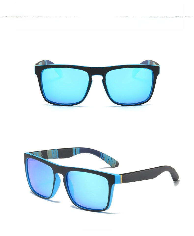 Polarized Square Frame Sunglasses for Men