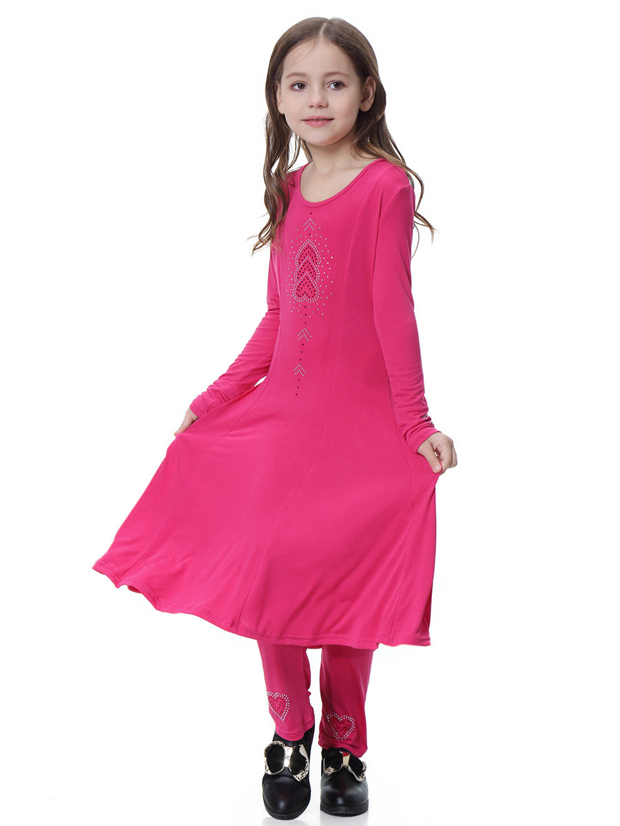 Girls' Fashion Personality Set Dress