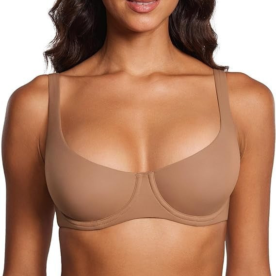 Dobreva Unlined Bandeau Bra