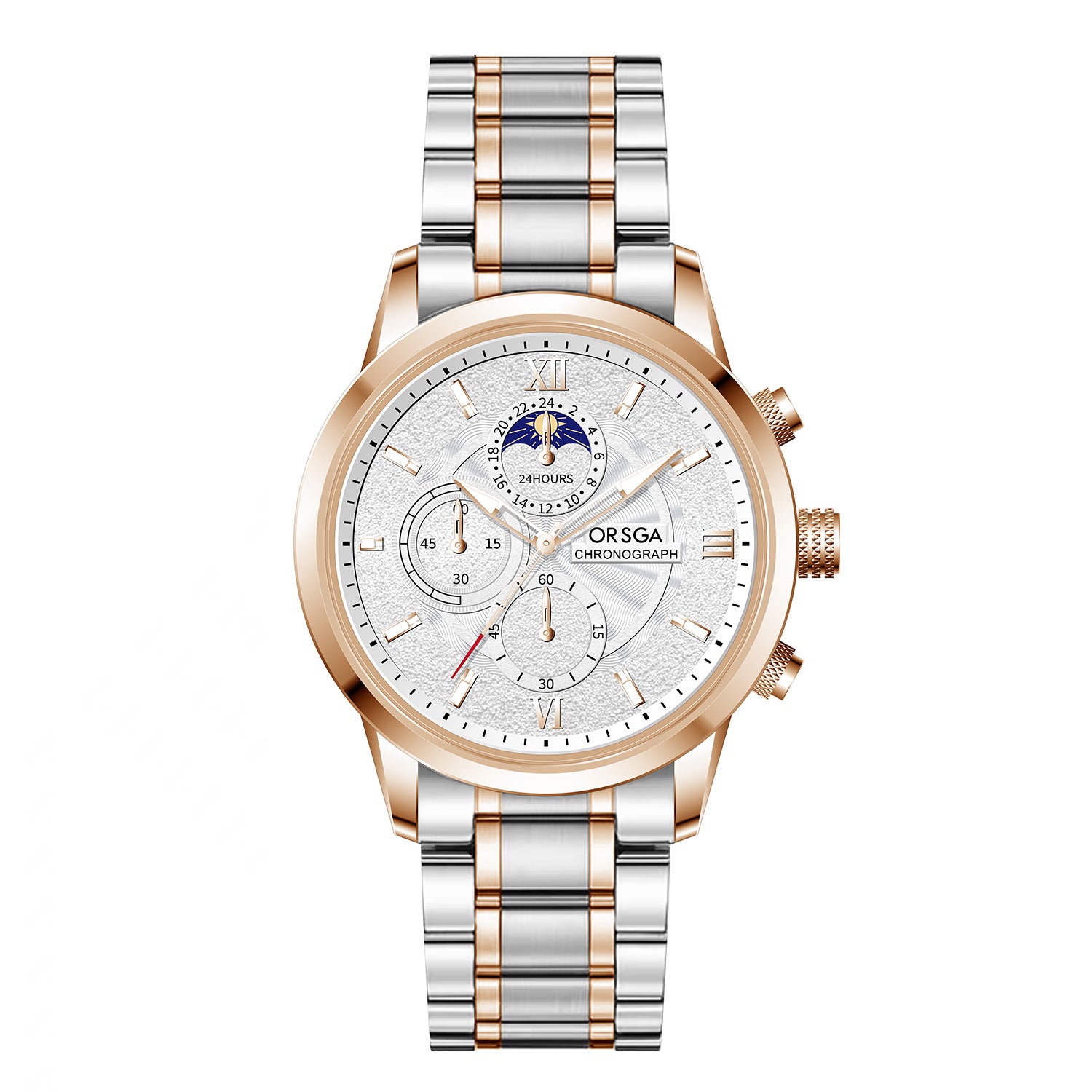 Multifunctional Mens Quartz Watch
