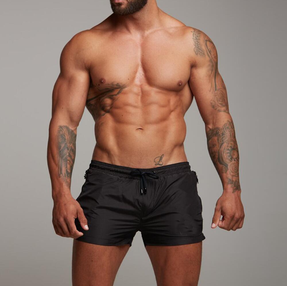 Mens Quick Dry Sports Shorts with Drawstring