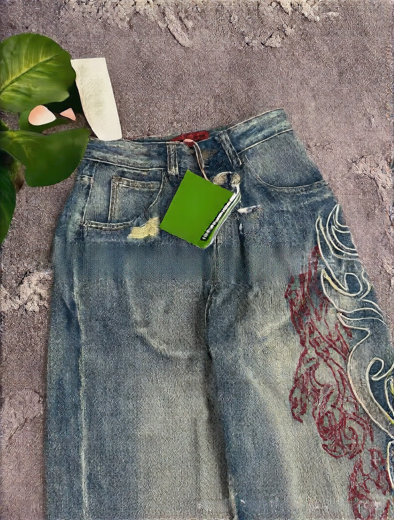 Wide-Leg Jeans