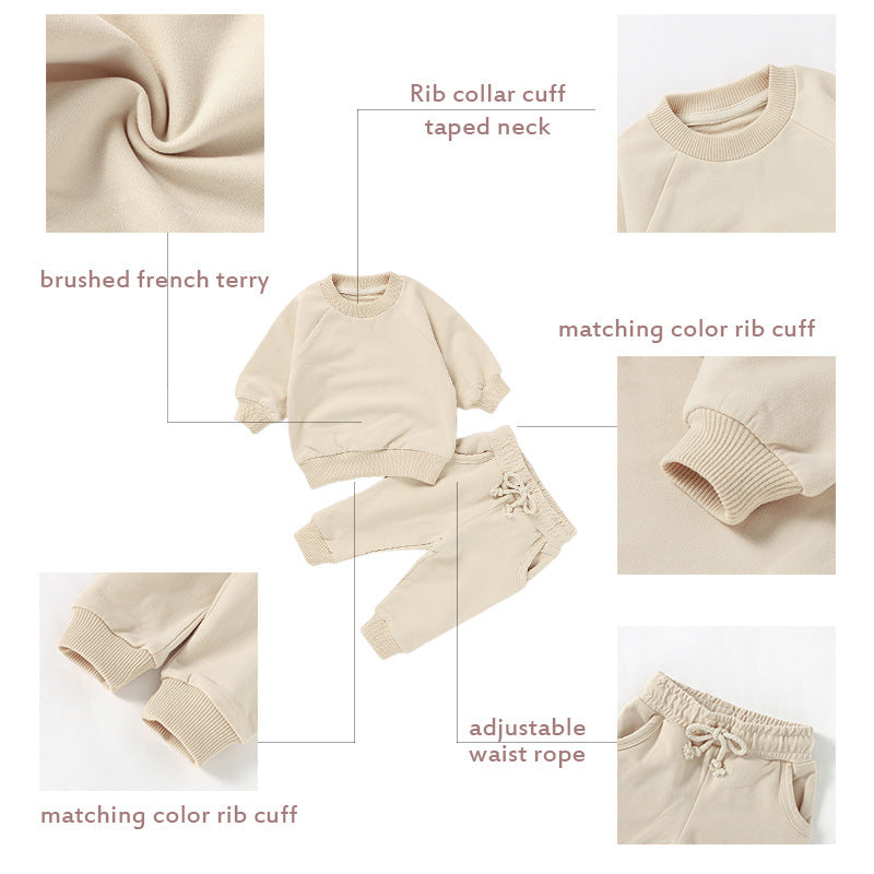 Children Organic Cotton Pullover Sweatshirt