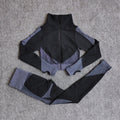 Women Fitness Sport Yoga Suit Seamless Women Yoga Sets Long Sleeve Clothing Female Sport Gym Suits Wear Running Clothes